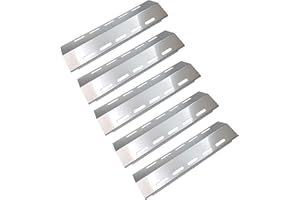 Denmay Barra aromatizzante 42.9CM per bruciatore Ducane 5, bruciatore Ultar 4, Nexgrill, Griglie a Gas Outback Spectrum, Landmann, Enders, Tepro, Pezzi di Ricambio in Acciaio Inox, Piastra Termica