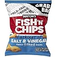 Burton's Fish 'n ' Chips Grab Bag 40g (Pack of 30)