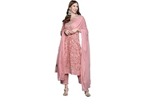 Parvdi Kurta-Set für Damen mit Dupatta, indischer Stil, Kurti Palazzo Hose, Set für Damen, Partykleidung