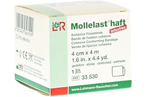 LOHMANN & RAUSCHER GMBH & CO.KG Mollelast, adesivo senza lattice, 4 cm, 4 metri