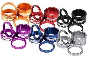 Hope Headset Spacers - Blue , 1.1 8in