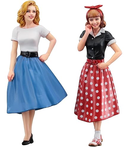 Tamiya Campus Friends II – Kit Figurines 1/24 – 5 Personnages + Accessoires – Maquette à Monter – Non Peint