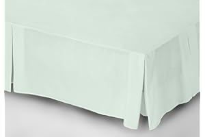 Belledorm Green Platform Valance Sheet, 200 Thread Count Percale (King Size, Breeze) Covers your Divan Bed Base