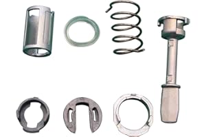 TAKPART Serratura a cilindro di ricambio anteriore sinistro o destro per Passat Lupo 3B0837167