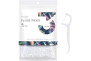 Y-kelin Fil dentaire-100 pièces cure-dents de soie dentaire, bâton de dents, cure-dents, cure-dents, nettoyage des dents(100 pcs)