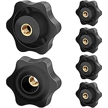 2 Viti A Farfalla In Plastica | Manopola Stella M8x30, Serraggio Rapido Manuale