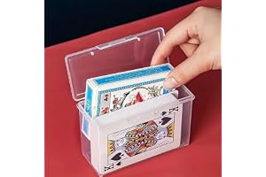 1Pc Playing Card Storage Box-Suitable for Card Games, Business Cards Household Storage -Bedroom, Desk, Dresser Organizer