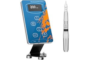 BIOMASER® Semi permanent machine kit electric professional digital machine eyebrow lip pen machine sets Black