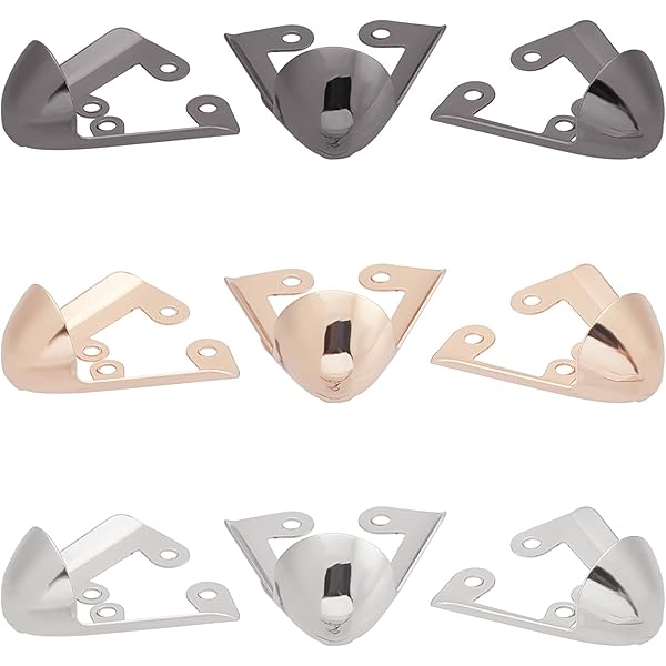 3 Paar Metall-Fersenkappen Für High Heels – Gold & Silber, Schutz & Deko