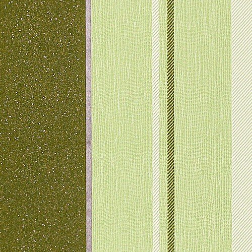 Streifen Tapete EDEM 069-25 Vinyl Designer Tapete Struktur Moosgrün hellgrün weiß silber - 6