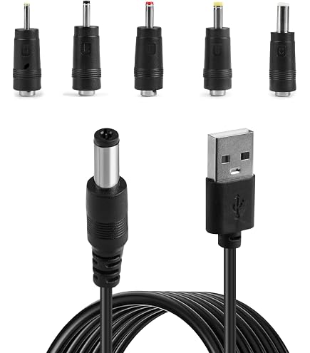MyVolts Cavo Di Alimentazione USB 5V Per WeightWorld Circulator Foot Circulation Machine - Ricambio Con Protezioni Di Sicurezza