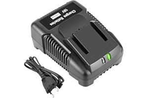 ADVTRONICS 18V AL18G BL18S BL1418 Chargeur Compatible avec AEG 18 V Lithium-ION Batterie L1815 L1815G L1815R L1830 L1830R L1840 L1840R L1850R L1890RHD 4932451914
