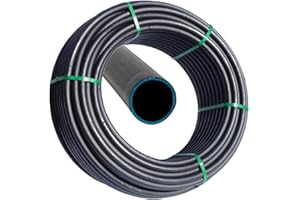 Kolor Neu 3-Lagig PE Rohr PN4, PN6, 4 Bar, 6 Bar Verlegerohr Wasserleitung 16mm 20mm 25mm 32mm Versorgungsleitung Bewässerung PE-Rohrleitung Druckrohr (DN 25 mm (4,0 bar PN4), 25 meter)