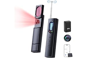 SWSDEE Detecteur de Camera Micro Espion, Anti-Positionnement, Photographie Anti, Candide, Anti-écoute avec Mode Son et Vibration, Détecteur de Caméra Caché RF sans Fil X13 pour Hôtel, Chambre, Bureau