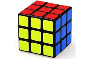 UQMIQURA Zauberwürfel, 3x3 Magic Cube 3D Magischer Würfel Spielzeug für Konzentrations und Kombinationsübungen, Dreht Sich Schneller und Präziser, Speed Cube für Anfänger und Fortgeschrittene