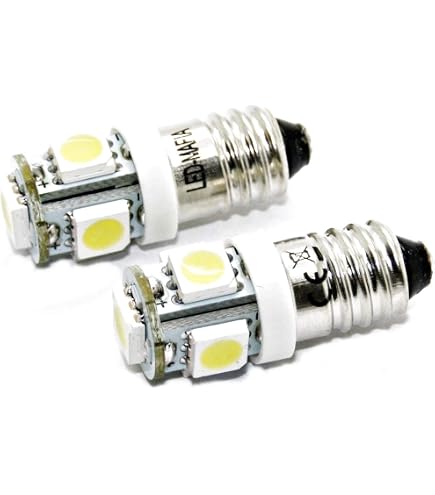 Ruiandsion LED-Lampe Für Taschenlampen – E10-Sockel, 3-24V, 200LM – Upgrade Für Arbeitsleuchten & Fahrrad