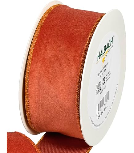 Ruban De Noël Velours Bordeaux 100mm X 8m - Bord Câblé, Pour Décoration, Mariage, Art Floral, Fabriqué En Allemagne - 6