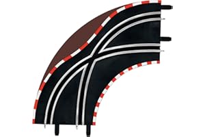 Carrera Go - Elément de Changement de Voies en Virage