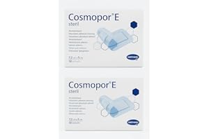 MEDISALE Cosmopor-E Abs DRSG 7.2 X 5 CM, Pack of 50, (Pack of 2)