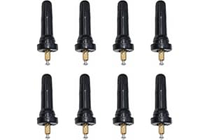 Editbar 8 Stück Ventil für Sensor - Gummiventil Ersatz Zur Überwachung des Reifenluftdrucks, TPMS Sensor Ventilschaft, Ventileinsätze für Reifendruckkontrollsystem, Kompatibel mit Auto