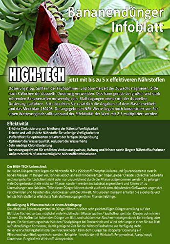 Bananendünger Musa Dünger HIGHTECH düngen von Bananen - 2