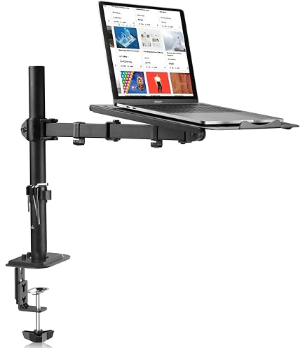 Bras De Moniteur Avec Plateau Pour Ordinateur Portable,Entièrement Bras De Moniteur Avec Plateau Pour Ordinateur Portable,Entièrement