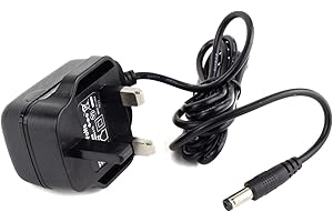 MyVolts 18V power supply adaptor compatible with Black and Decker A9282 Drill battery - UK plug