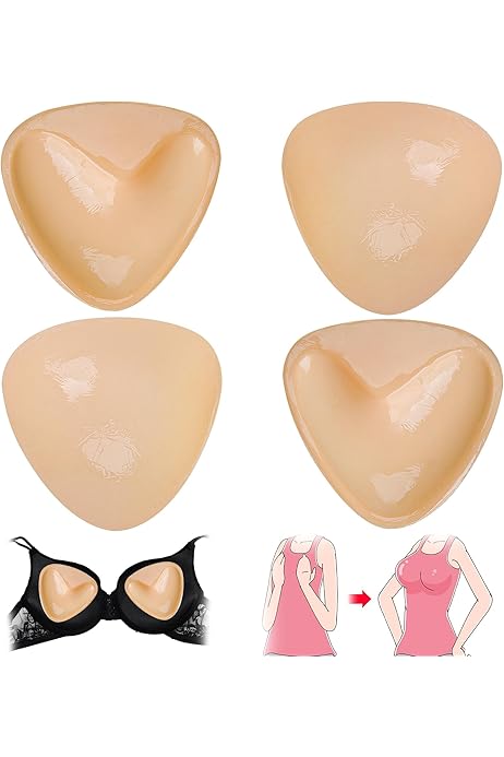 Inserti Reggiseno In Silicone 2 Paia - Push Up Impermeabile Per Bikini - Foto 9