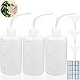 3PCS Pissette 500ml Flacon A Pipettes Plastique Squeeze Wash Bottle 3PCS Pissette 500ml Flacon A Pipettes Plastique Squeeze Wash Bottle