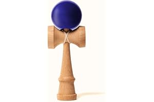 Funky Planet Kendama Toy - Catch Ball Cup Game - Coordinamento e Sviluppo dei riflessi - Giocattolo Tradizionale Giapponese - Un Regalo Perfetto per Ogni Occasione e per Tutti (Blu Scuro)