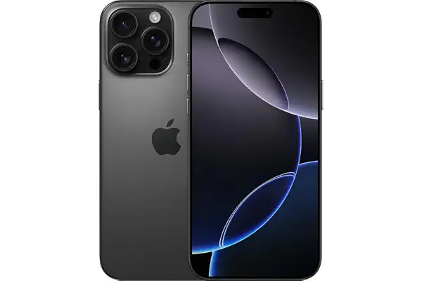 Apple iPhone 16 Pro Max, 256GB, Titanio Negro (Reacondicionado)