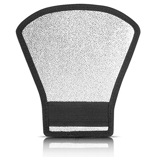 BlueBeach   Recto-verso Flash R  flecteur Diffuseur Softbox Argent et Blanc pour Nikon Speedlite   Canon Speedlite   Yongnuo Speedlight   Sony   Pentax   Olympus   Neewer   Godox   Vivitar   Sunpack   Sigma et d autres Flashgun DSLR Lampe de poche