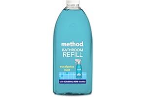 Method Bathroom Cleaner Refill, Eucalyptus Mint, 2 L