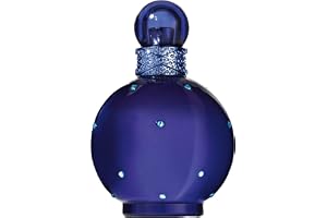 Britney Spears Midnight Fantasy Eau De Parfum, 100 ml | Blommig bärnsten fruktdoft, noter av exotisk plommon, sammetslen