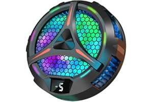 BeisDirect 27W Refroidisseur magnétique de tablettes à éclairage coloré, X42 Refroidissement Rapide Dissipateur Thermique léger pour Semi-conducteurs Radiateur LED pour Tablette pour iPad/Tablette/PC