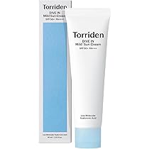 Torriden DIVE-IN Mild Sunscreen, Vegan, Broad Spectrum SPF 50+