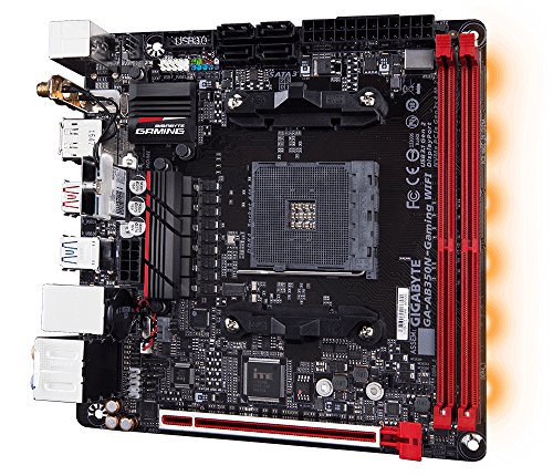 Preisvergleich Produktbild Gigabyte GA-AB350N-GAMINGWIFI Mainboard schwarz