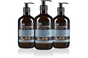 Baylis & Harding Goodness Tonka Bean & Neroli Hand Wash 500 ml (Pack of 3) - Vegan Friendly