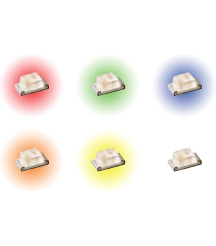 50x Superhelle SMD 0603 LEDs – Warm-Weiß 3000K, 1,6x0,8 Mm | Für DIY, Modellbau & Elektronikprojekte
