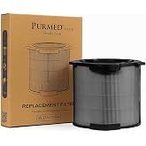 Purmed ELECTROLUX Pure A9 PA91-404GY - PA91-404DG Hava Temizleyici Uyumlu, RFID Etiketli Hepa + Karbon Filtre