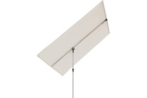 Doppler Active - Pare-soleil de balcon - Parasol rectangulaire - Idéal pour le balcon - Renforcement de la protection de la vie privée - 180 x 130 cm