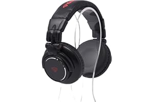 CERWIN VEGA MOBILE CV Wired Over Ear Headphones Mixing DJ Stereo Headsets with Removable Audio Cable for Various Devices CERWIN Vega HB1 Black