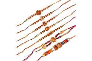 IMTION Combo ( Rakhi Set of 12 Pcs ) Multicolour Design Stone Thread Rakhi Set for Men with Roli Chawal Happy raksha Bandhan 