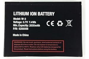 Bestome Ersatz Akku Kompatibel mit Sierra Wireless W-3 AirCard WiFi Hotspot 760S 762S 763S 785S 5200056 5200008