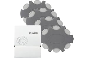 HÖRGERÄTE DIREKT DIREKT ProWax Cerumenfilter - Filter für Oticon Hörgeräte - Schützt vor Feuchtigkeit & Ohrenschmalz - 2,1 mm Durchmesser - 24 Stk. - 4er Pack - Grau