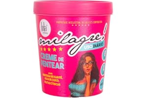 Lola Cosmetics - Crema per Capelli Milagre - Idratante e Nutriente - Formula Leggera - Senza Solfati - Adatta per Tutti i Tipi di Capelli - 450 ml