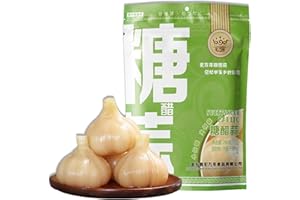BaiLiSnacky Eingelegter 200g Knoblauch Süß-sauer Eingelegter Knoblauch Die Perfekte Balance Aus Tradition Und Genuss Natürlich Ferment (Eingelegter Knoblauch 200g)