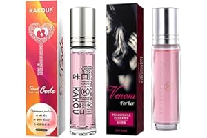 Weshaso Venom Parfum Phéromones Femme Flavor, Parfums pour Femme, Venom Parfum Phéromones, Cologne à l'huile infusée aux phéromones à Bille, Sexy Roller Pheromone Parfum Unisexe pour Homme et Femme