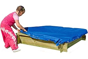 Gartenpirat Bâche de Protection pour bac à Sable de Dimensions 120 x 120 cm de