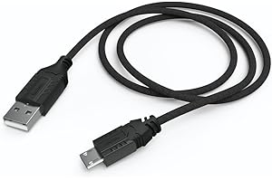 Hama Kabel do ładowania kontrolera PS4,"Basic", 1,5 m (bardzo długi kabel, złącze microUSB) kabel do ładowania